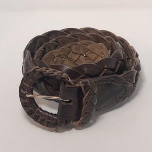 Ralph Lauren vintage braided leather belt